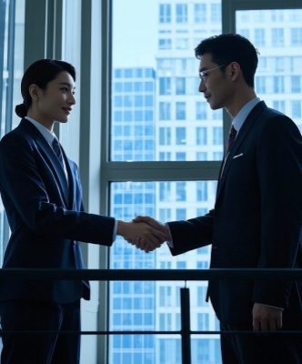 企業之間合作伙伴的配圖，人物，現實風格_副本.jpg